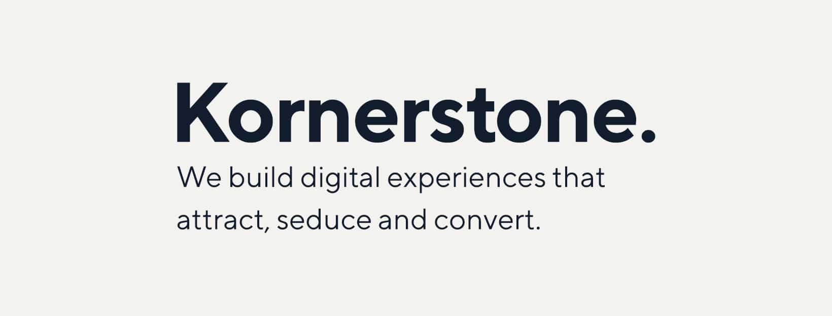 Kornerstone. Digital Creative Studio